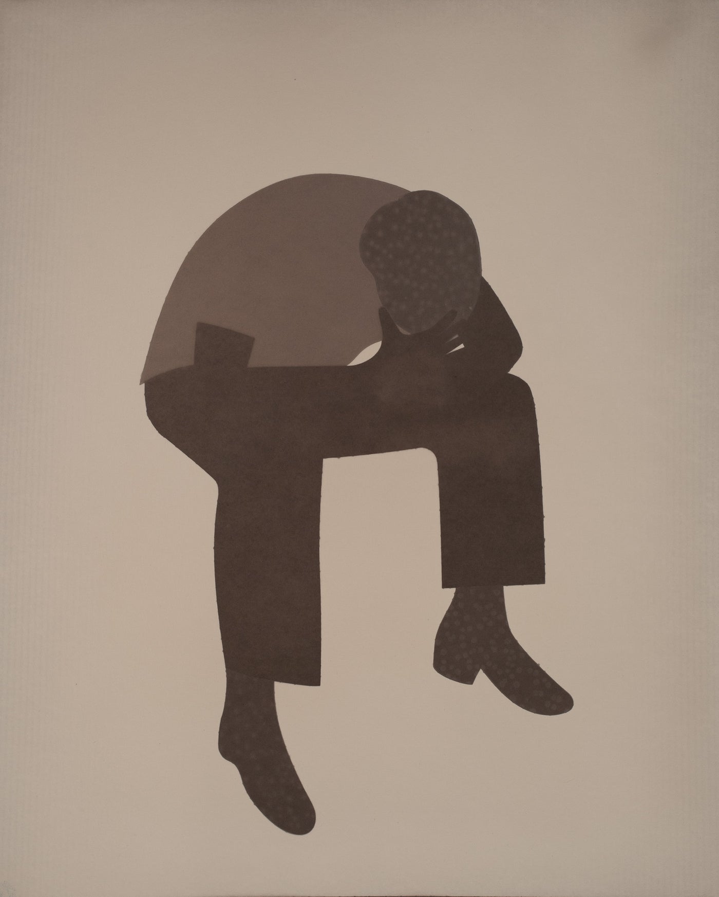 Sitting, Head In Hand